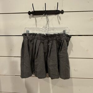 H&M Gray Mini Skirt